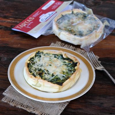 Tarta de espinacas